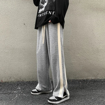 Autumn Men Casual Wide-Leg Pants Korean Version Y2K Streetwear Hip Hop Men Fashion Trousers Sweatpants Harajuku Pants Men